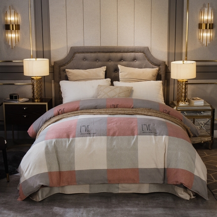 91家纺网 家纺一手货源 找家纺 （总) 凯磊家纺 2019新款.加厚磨毛单品被套