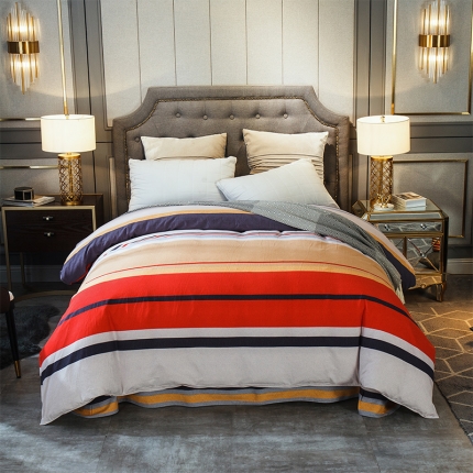 91家纺网 家纺一手货源 找家纺 （总) 凯磊家纺 2019新款.加厚磨毛单品被套