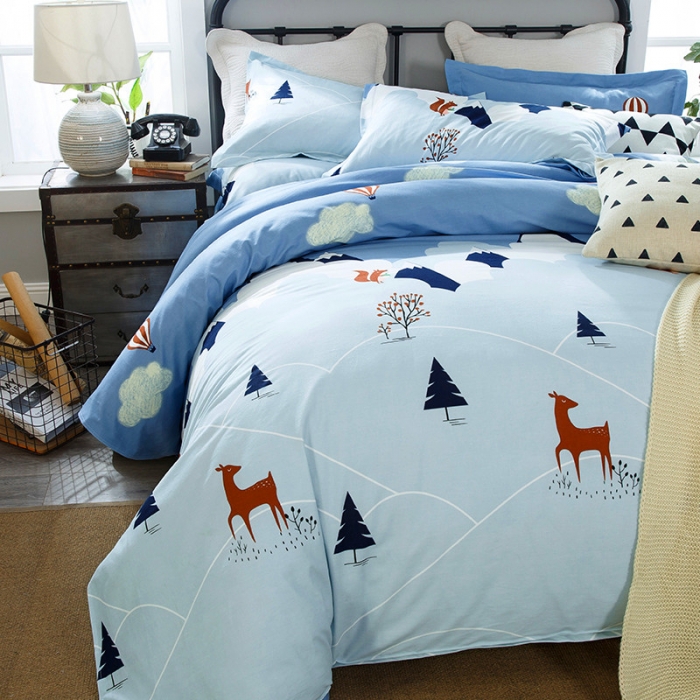 91家纺网 家纺一手货源 找家纺 （总）凯磊家纺 2019新款.加厚磨毛四件套