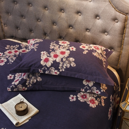 91家纺网 家纺一手货源 找家纺 （总）凯磊家纺 2019新款.加厚磨毛一对枕套48*74