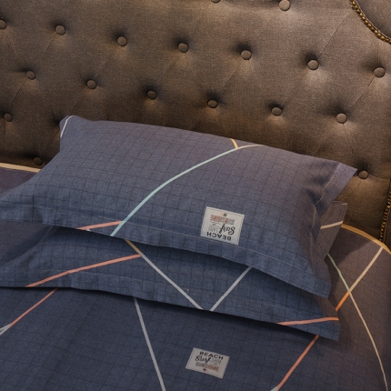 91家纺网 家纺一手货源 找家纺 （总）凯磊家纺 2019新款.加厚磨毛一对枕套48*74