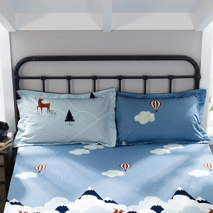 91家纺网 家纺一手货源 找家纺 （总）凯磊家纺 2019新款.加厚磨毛一对枕套48*74