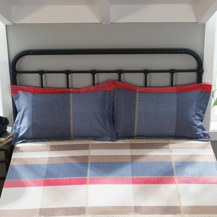 91家纺网 家纺一手货源 找家纺 （总）凯磊家纺 2019新款.加厚磨毛一对枕套48*74