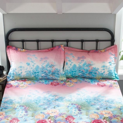 91家纺网 家纺一手货源 找家纺 （总）凯磊家纺 2019新款.加厚磨毛一对枕套48*74