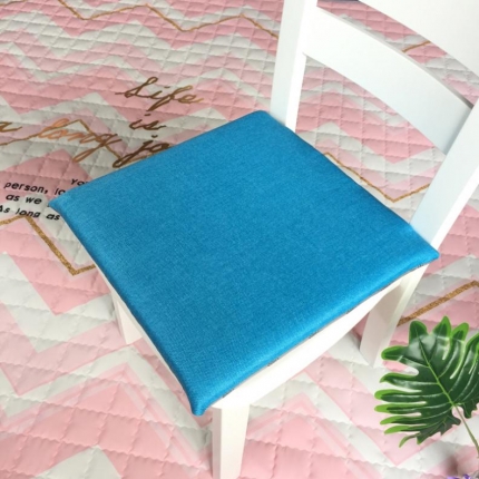 91家纺网 家纺一手货源 找家纺 （总）李帅家硬质棉坐垫加工定制亚麻坐垫订做logo防滑椅子垫