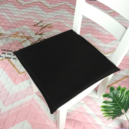 91家纺网 家纺一手货源 找家纺 （总）李帅家硬质棉坐垫加工定制亚麻坐垫订做logo防滑椅子垫