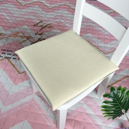 91家纺网 家纺一手货源 找家纺 （总）李帅家硬质棉坐垫加工定制亚麻坐垫订做logo防滑椅子垫