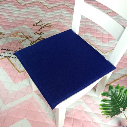 91家纺网 家纺一手货源 找家纺 （总）李帅家硬质棉坐垫加工定制亚麻坐垫订做logo防滑椅子垫