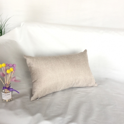 91家纺网 家纺一手货源 找家纺 （总）李帅家居 纯色棉麻风腰枕抱枕汽车腰靠沙发靠背圆柱枕芯