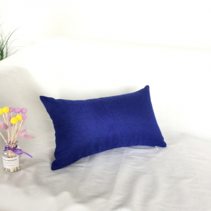 91家纺网 家纺一手货源 找家纺 （总）李帅家居 纯色棉麻风腰枕抱枕汽车腰靠沙发靠背圆柱枕芯