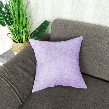 91家纺网 家纺一手货源 找家纺 （总）李帅新款纯色亚麻抱枕沙发靠垫棉麻靠背汽车腰靠装饰抱枕芯