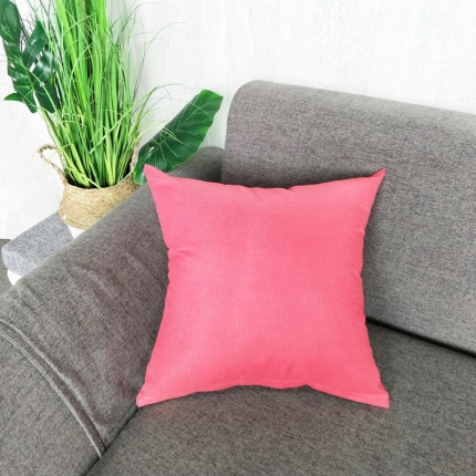 91家纺网 家纺一手货源 找家纺 （总）李帅新款纯色亚麻抱枕沙发靠垫棉麻靠背汽车腰靠装饰抱枕芯