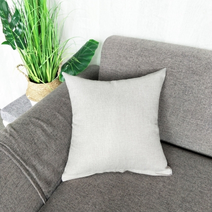 91家纺网 家纺一手货源 找家纺 （总）李帅新款纯色亚麻抱枕沙发靠垫棉麻靠背汽车腰靠装饰抱枕芯
