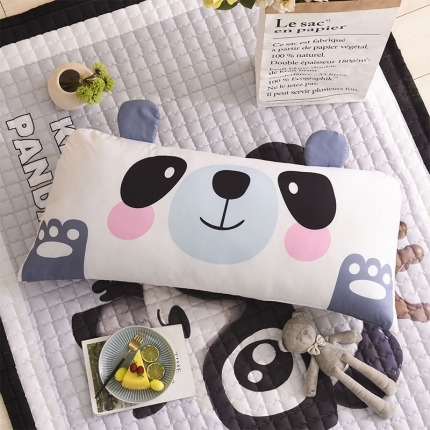 BOSS 儿童床卡通动物大靠枕床头软包韩国居家用品 熊猫