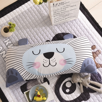 BOSS 儿童床卡通动物大靠枕床头软包韩国居家用品 狮子