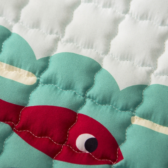 91家纺网 家纺一手货源 找家纺 BOSS 2019新款-棉质儿童爬爬垫（长期款） 鳄鱼先生