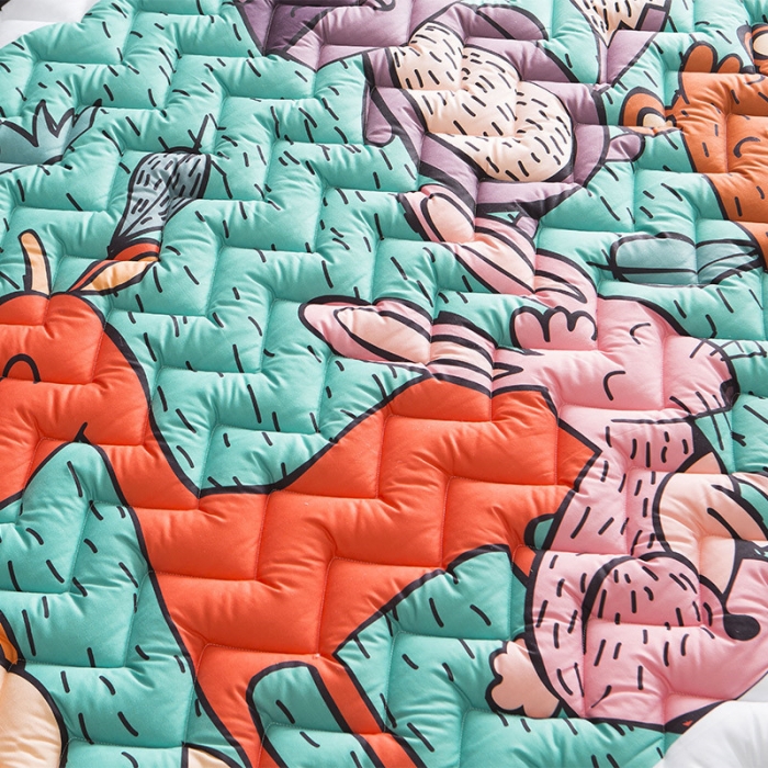 91家纺网 家纺一手货源 找家纺 BOSS 2019新款-棉质儿童爬爬垫（长期款） 快乐森林