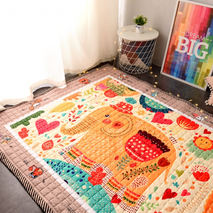 91家纺网 家纺一手货源 找家纺 BOSS 2019新款-棉质儿童爬爬垫（长期款） 泰国印象