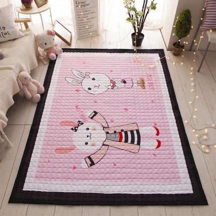 BOSS 2019新款-棉质儿童爬爬垫（长期款） 兔宝宝