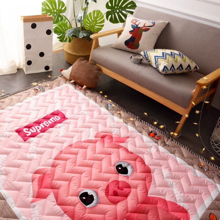 91家纺网 家纺一手货源 找家纺 BOSS 2019新款-棉质儿童爬爬垫（长期款） 小粉猪