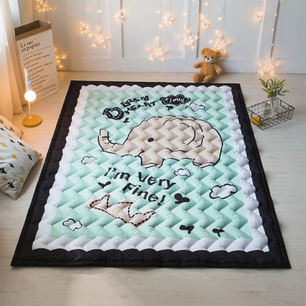 BOSS 2019新款-棉质儿童爬爬垫（长期款） 小胖象