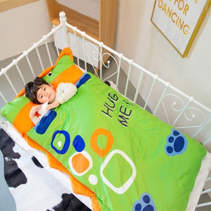 91家纺网 家纺一手货源 找家纺 （总）BOSS 2025新款大版卡通儿童绒加棉多功能睡袋婴幼儿防踢被（内胆可拆卸）