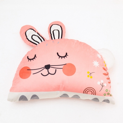 BOSS 韩国网红儿童靠垫抱枕（可拆卸）兔子