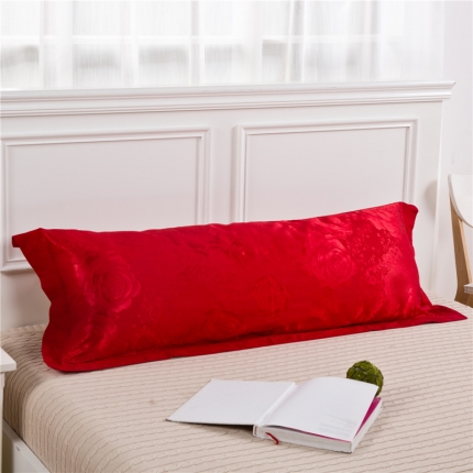 (总)喜相逢家纺 婚庆提花单（双）人枕套 玫瑰之约