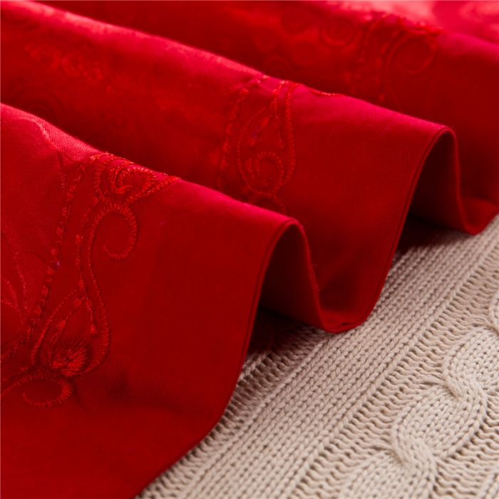 91家纺网 家纺一手货源 找家纺 （总）喜相逢家纺 婚庆提花单（双）人枕套 玫瑰之约