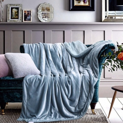 91家纺网 家纺一手货源 找家纺 （总）网客家纺 ULTIMATE顶 级羊羔绒毛毯升级版