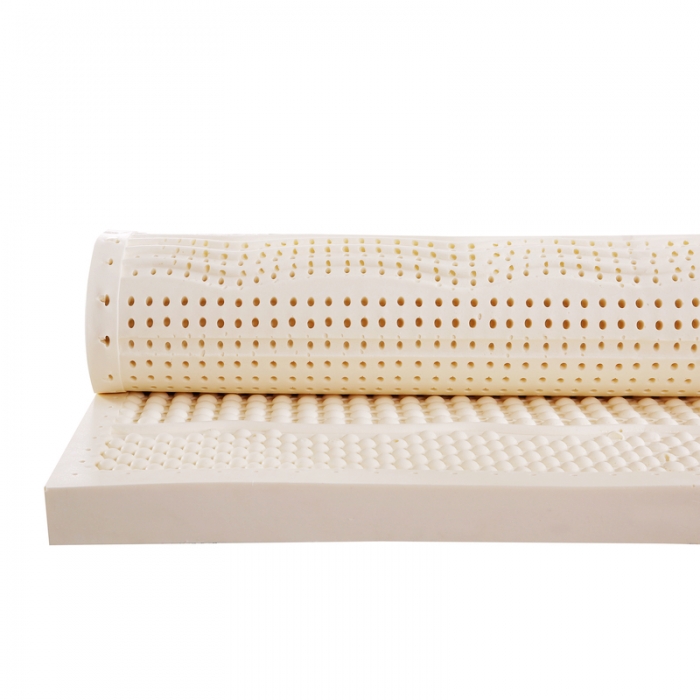 91家纺网 家纺一手货源 找家纺 2022泰国天然乳胶颗粒按摩床垫5-10cm单双人送内外套