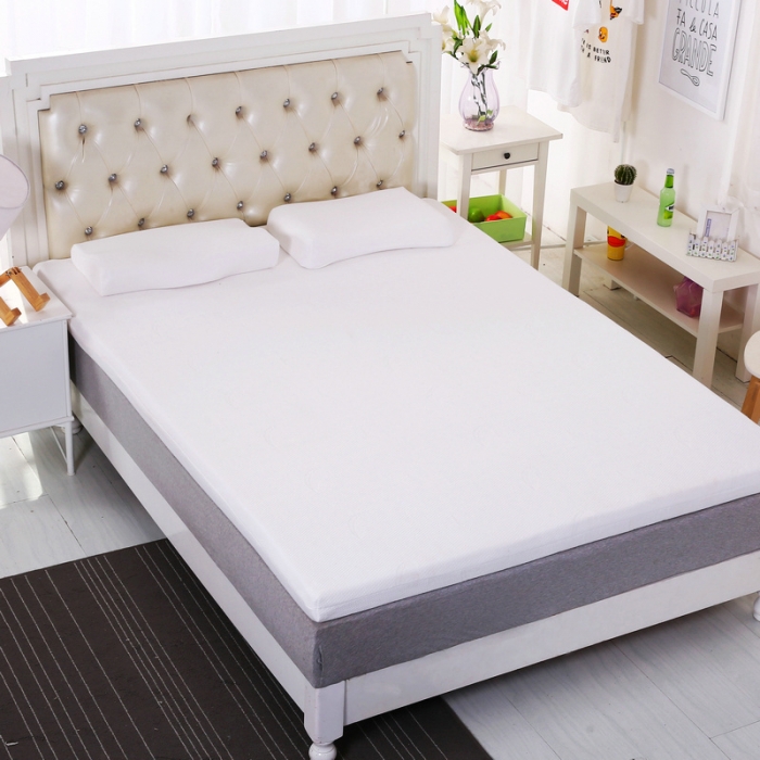 91家纺网 家纺一手货源 找家纺 沃兰国际 泰国天然乳胶颗粒按摩床垫5-10cm单双人送内外套