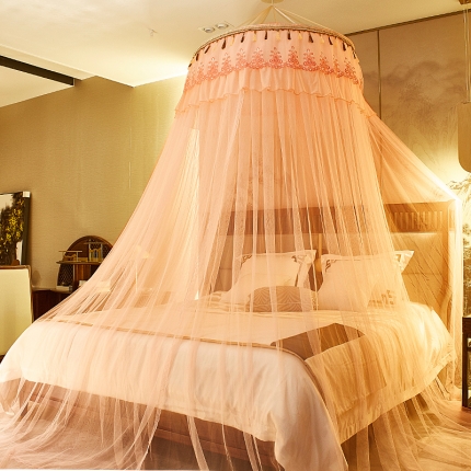 91家纺网 家纺一手货源 找家纺 （总）迪凡保罗 5803圆顶吊顶蚊帐 公主风蚊帐