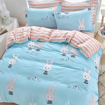 91家纺网 家纺一手货源 找家纺 星期三家纺 全棉13372优质新疆棉四件套（加老板微信有会员价）