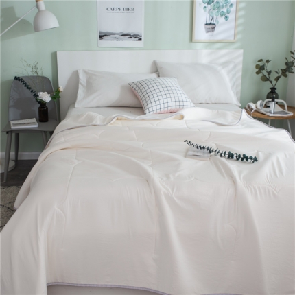 91家纺网 家纺一手货源 找家纺 纯天然乳胶被可水洗被子春夏秋冬四季被乳胶被芯子