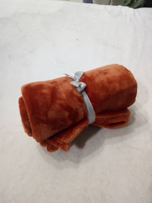 91家纺网 家纺一手货源 找家纺 处理库存赠品素色小毯子加厚纯色法莱绒卷边绒毯50条起批