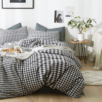 91家纺网 家纺一手货源 找家纺 北欧良品（7规格现货）水洗棉被套单品无印良品被套单件