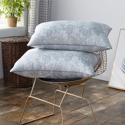 91家纺网 家纺一手货源 找家纺 仁宇枕业 枕芯磨毛彩边枕头赠品枕礼品枕