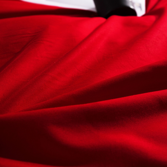 91家纺网 家纺一手货源 找家纺 慕她婚庆四件套大红色刺绣花全棉纯棉结婚六八十多件套约会春天