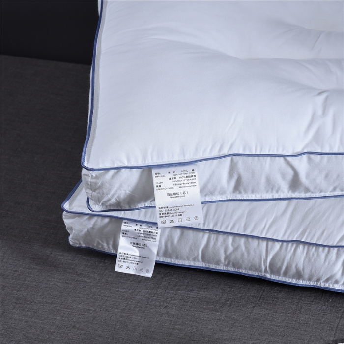 91家纺网 家纺一手货源 找家纺 赛格时代家居 全棉刺绣定型羽丝绒枕芯（枫叶）