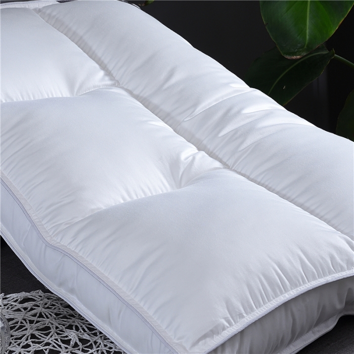 91家纺网 家纺一手货源 找家纺 赛格时代家居 全棉贡缎羽丝绒枕芯（半区定位）