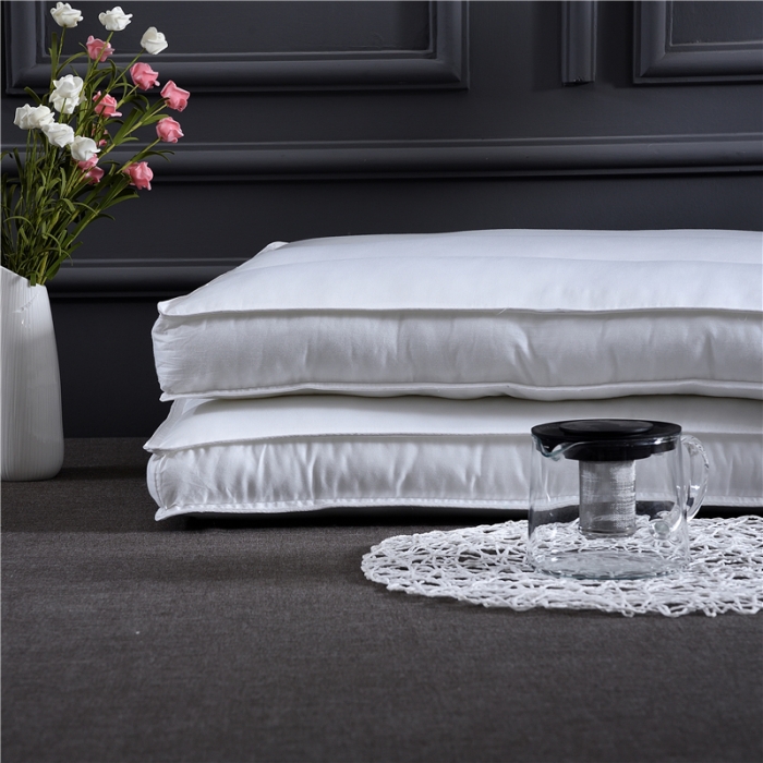 91家纺网 家纺一手货源 找家纺 赛格时代家居 全棉贡缎羽丝绒枕芯（三区定位）