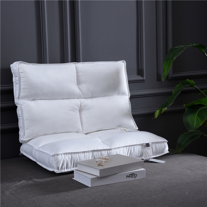 91家纺网 家纺一手货源 找家纺 赛格时代家居 全棉贡缎羽丝绒枕芯（四区定位）