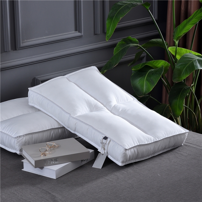 91家纺网 家纺一手货源 找家纺 赛格时代家居 全棉贡缎羽丝绒枕芯（四区定位）