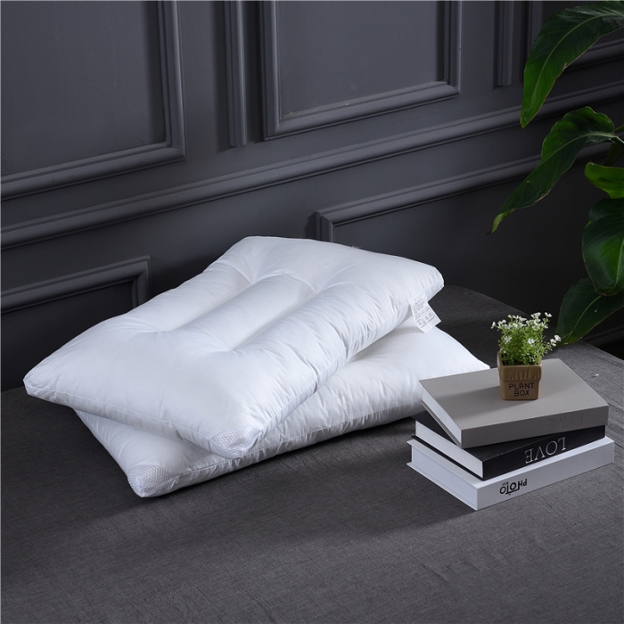 91家纺网 家纺一手货源 找家纺 赛格时代家居  全棉简约水洗定型羽丝绒枕芯