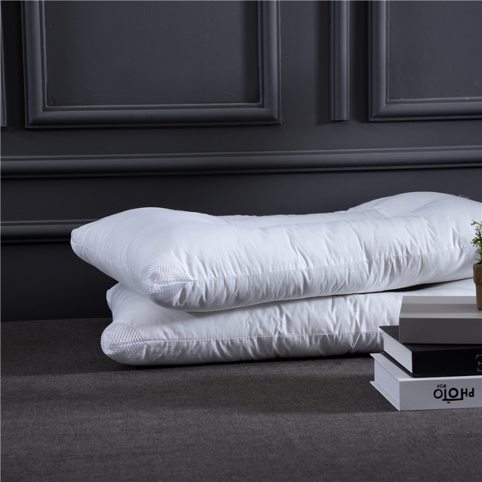 91家纺网 家纺一手货源 找家纺 赛格时代家居  全棉简约水洗定型羽丝绒枕芯