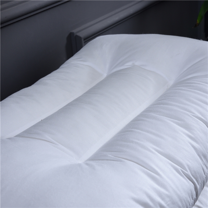 91家纺网 家纺一手货源 找家纺 赛格时代家居  全棉简约水洗定型羽丝绒枕芯