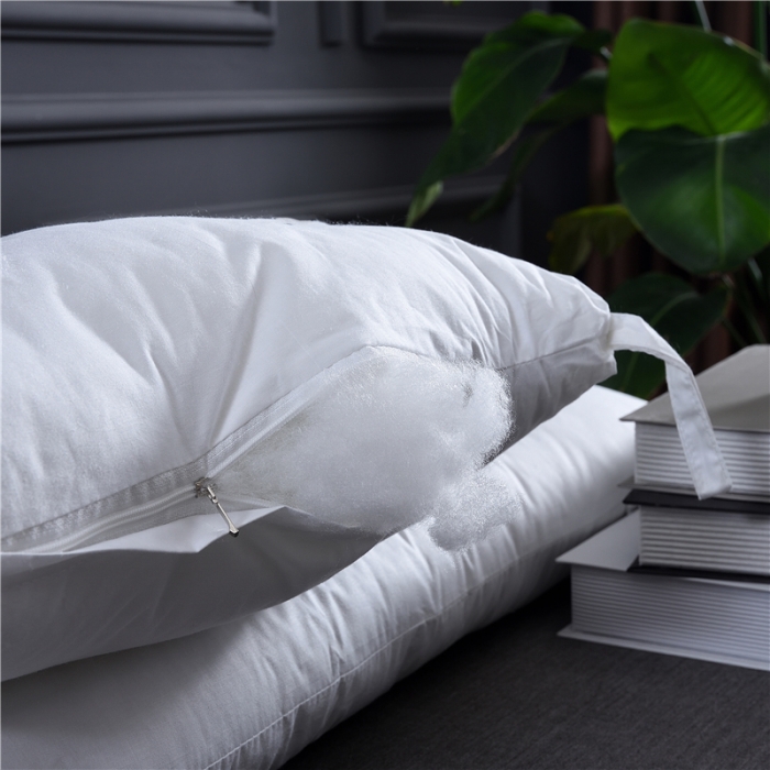 91家纺网 家纺一手货源 找家纺 赛格时代家居  全棉简约水洗定型羽丝绒枕芯