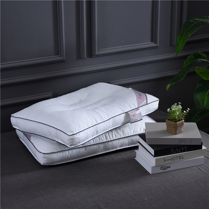 91家纺网 家纺一手货源 找家纺 （总） 赛格时代家居枕芯   全棉刺绣定型羽丝绒枕芯