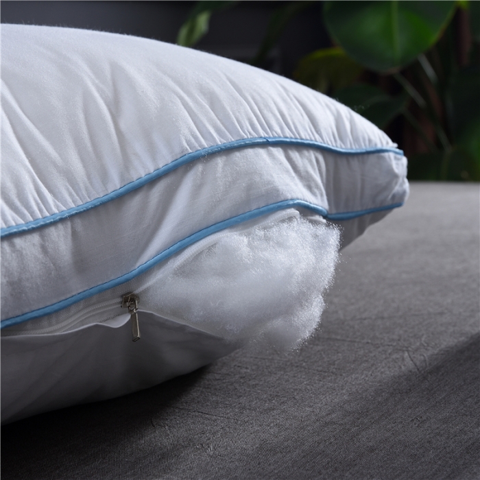 91家纺网 家纺一手货源 找家纺 赛格时代家居枕芯 全棉立体蝴蝶绣花羽丝绒枕